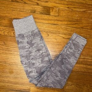 Gymshark camo seamless leggings - purple